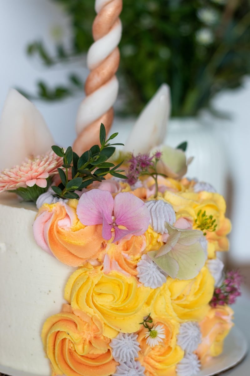 Unicorn Rainbow Cake