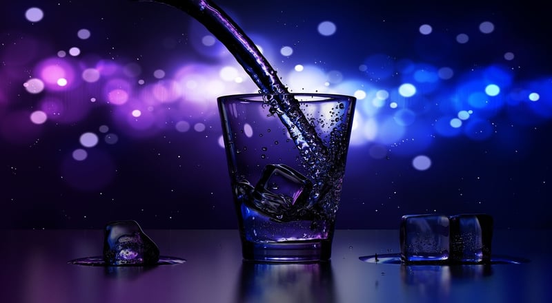 Cocktail Drink Glass Ice Ice Cubes