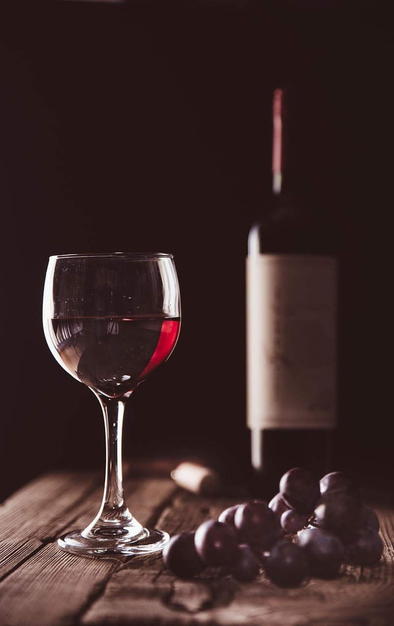 Restaurant Wine Glass Table